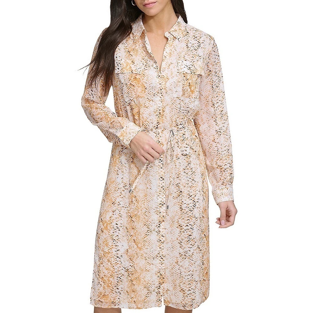 Stylish Snake Print Dress